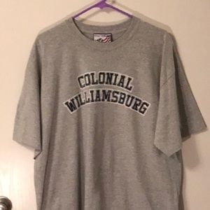 XL grey Colonial Hilliamsberg tee shirt